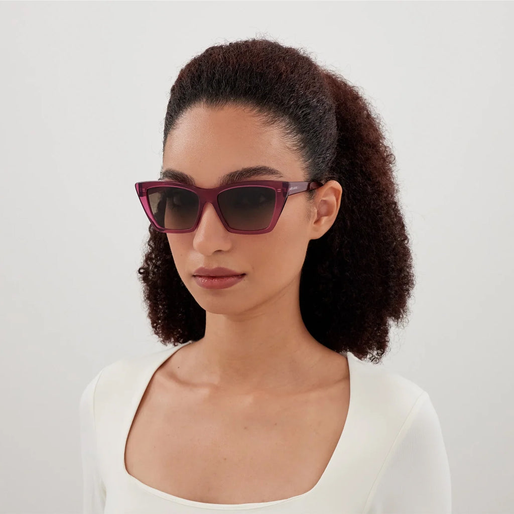 Saint Laurent Sl276mica Pink Female Cat-Eye Sunglasses  display picture 3