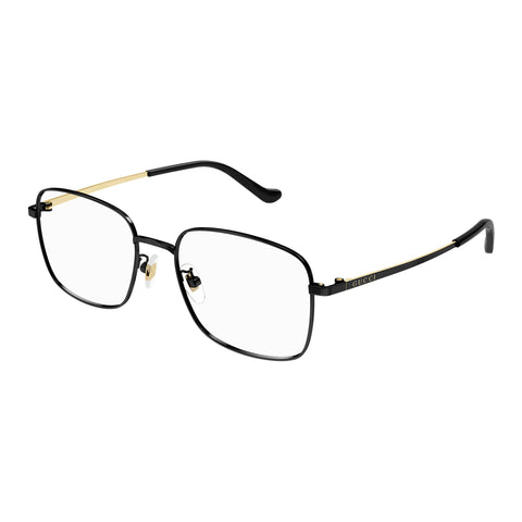 Gucci Gg1355oa Black Male Square Optical Frames | Eyewear Index