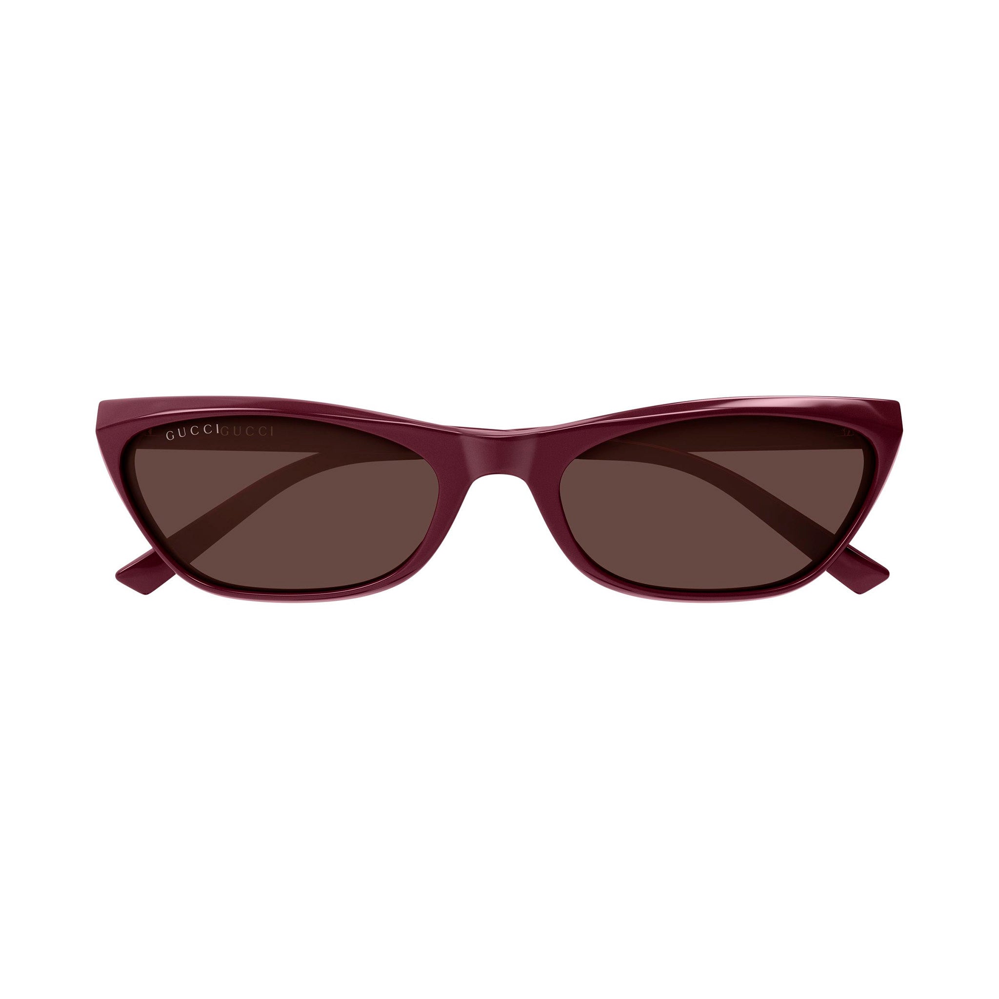 Gucci Gg2203s Burgundy Female Cat-Eye Sunglasses | Eyewear Index