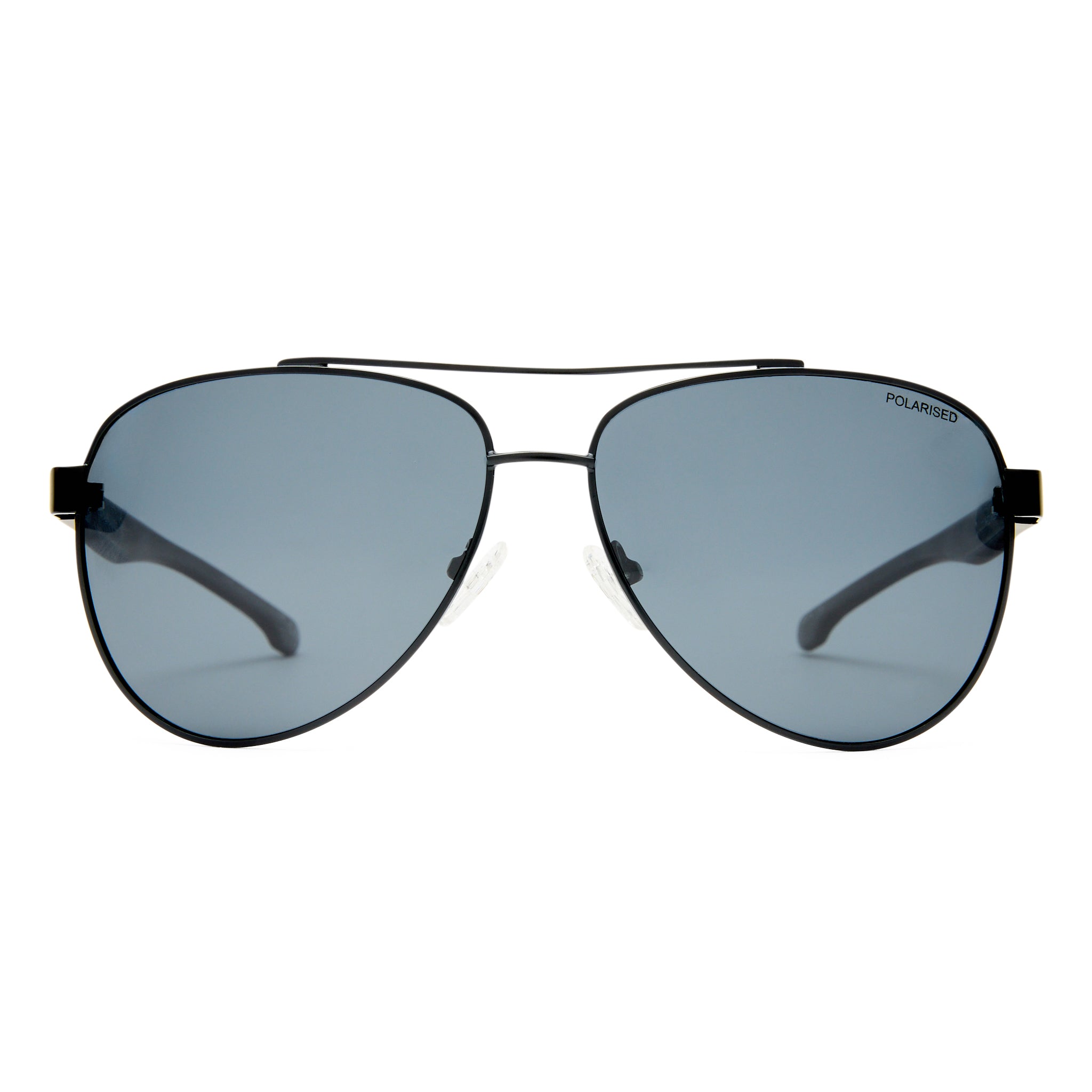 Fish Corsair Black Male Aviator Sunglasses | Eyewear Index