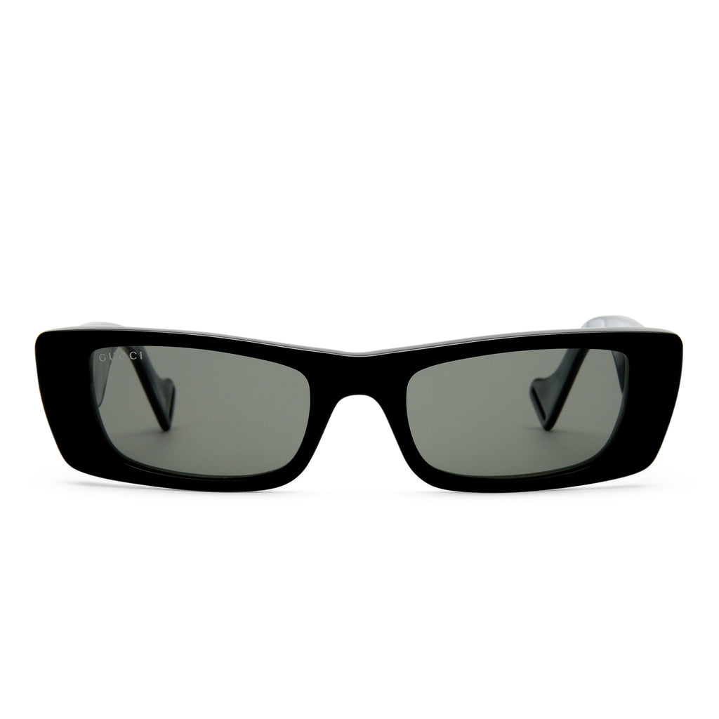 Gucci Gg0516s Black Female Rectangle Sunglasses | Eyewear Index
