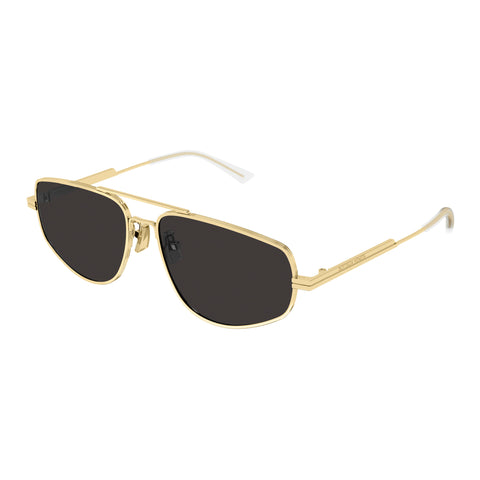 Bottega Veneta Bv1125s Gold Male Navigator Sunglasses | Eyewear Index