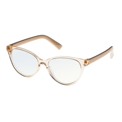 The Book Club The Art Of Snore Blush Female Cat-Eye Readers | Eyewear Index