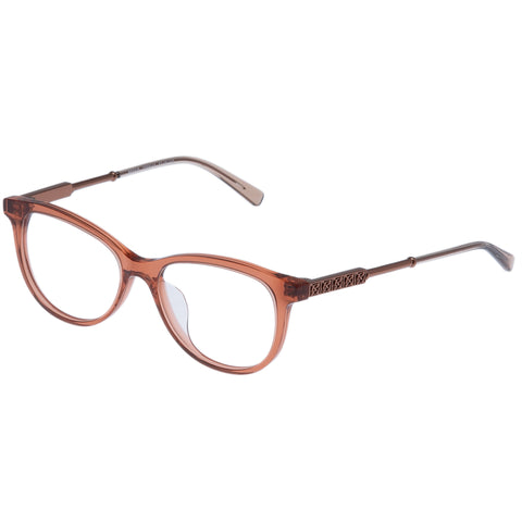 Oroton Bessie Deep Rose Tan Female Cat-Eye Optical Frames | Eyewear Index