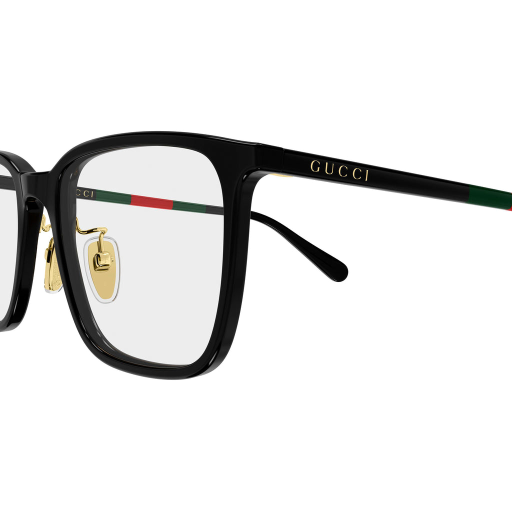 Gucci Gg2267oa Black Male Rectangle Optical Frames | Eyewear Index