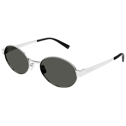 Saint Laurent Sl692 Silver Female Round Sunglasses | Eyewear Index