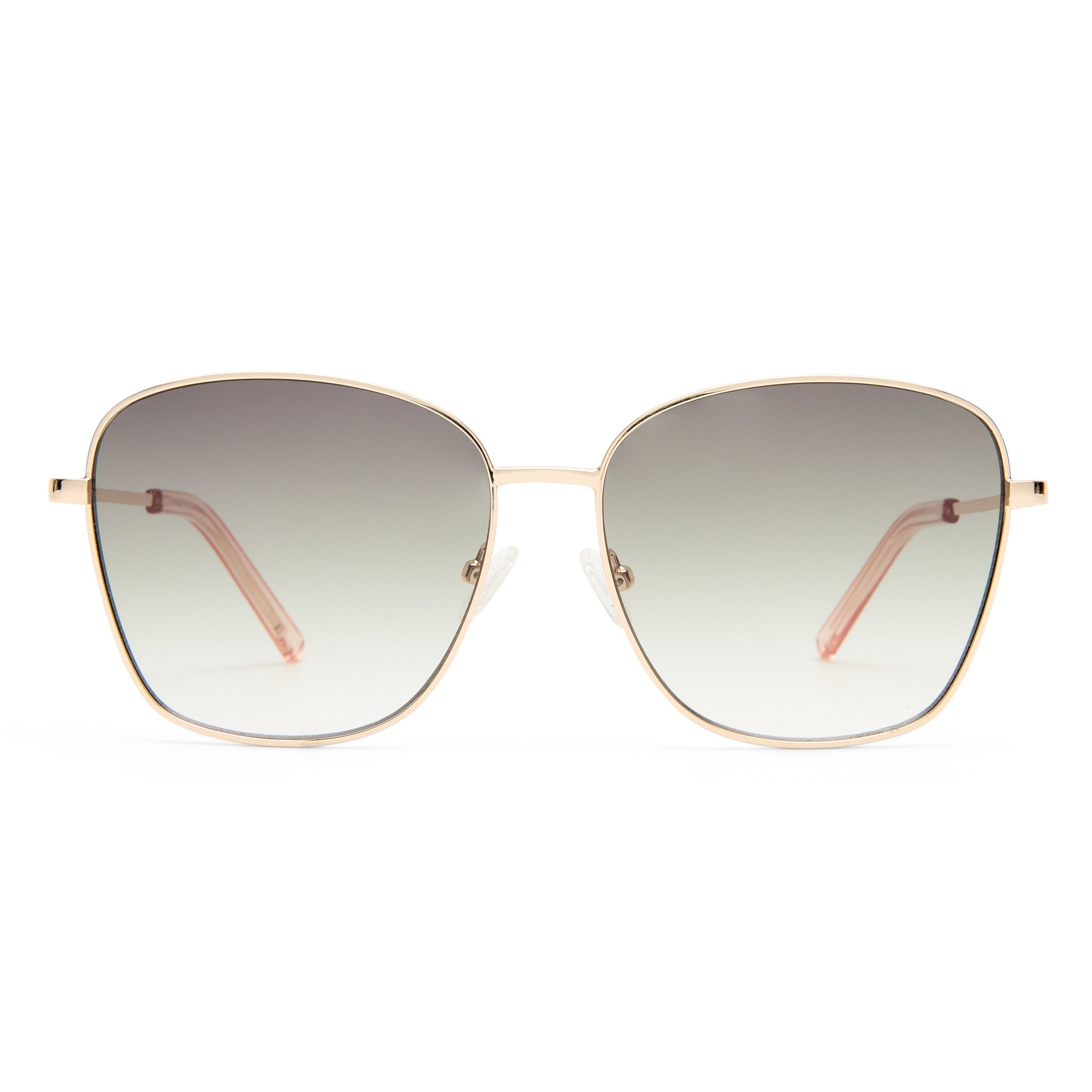 Fiorelli Mirelle Gold Female Square Sunglasses | Eyewear Index