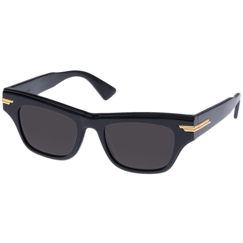 Bottega Veneta Bv1122s Black Female Cat-Eye Sunglasses | Eyewear Index