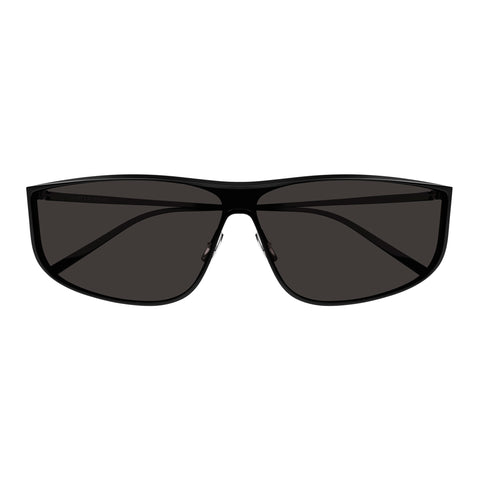 Saint Laurent Sl605luna Black Uni-Sex Shield Sunglasses | Eyewear Index