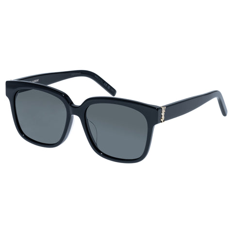 Saint Laurent Slm40f Black Female D-Frame Sunglasses | Eyewear Index