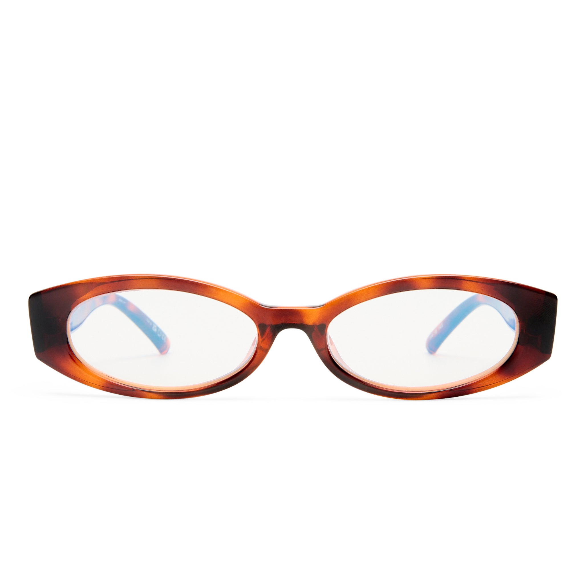 Le Specs Belladonna Toffee Tort Female Wrap Blue Light | Eyewear Index