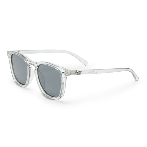 Le Specs No Biggie Pewter Uni-Sex D-Frame Sunglasses | Eyewear Index