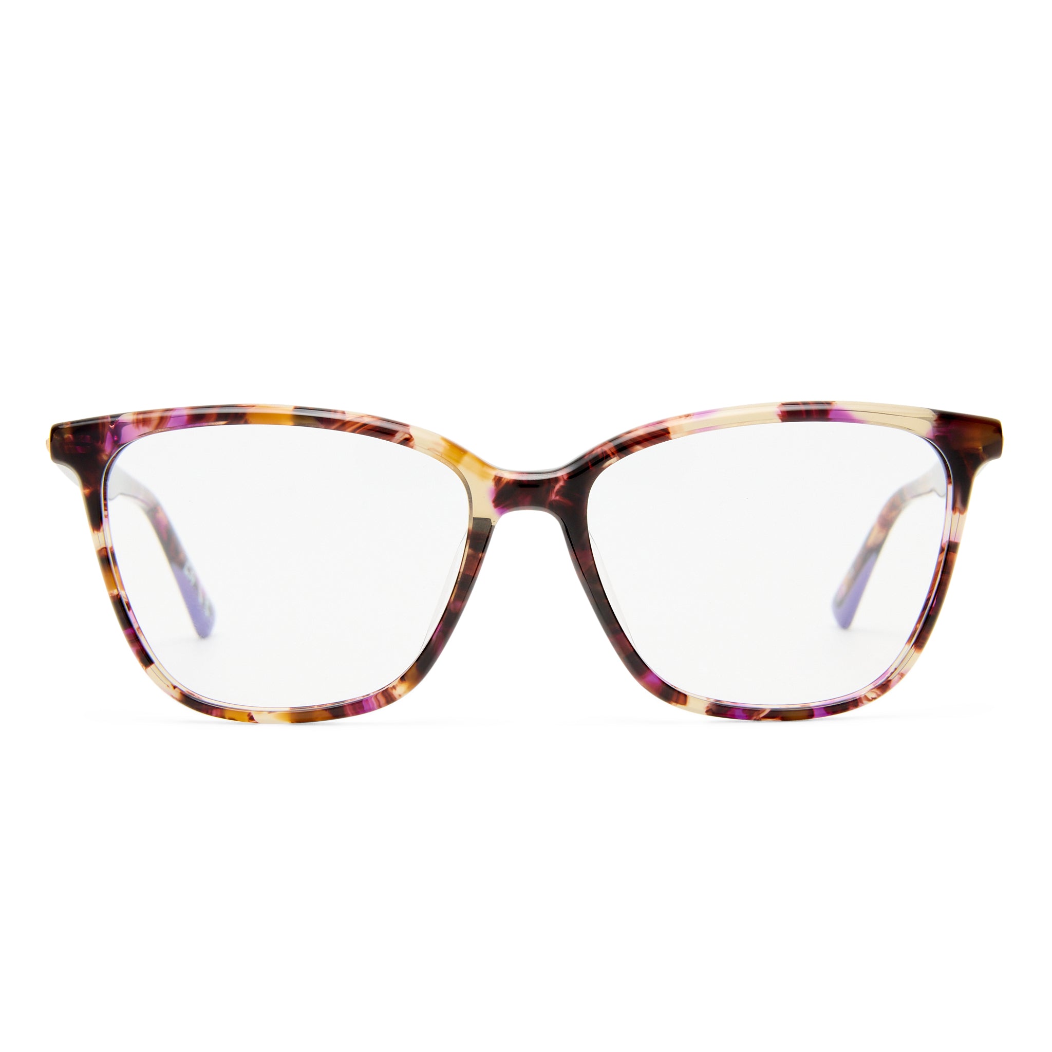 Le Specs Luminance 53 Wildflower Tort Female Cat-Eye Optical Frames | Eyewear Index