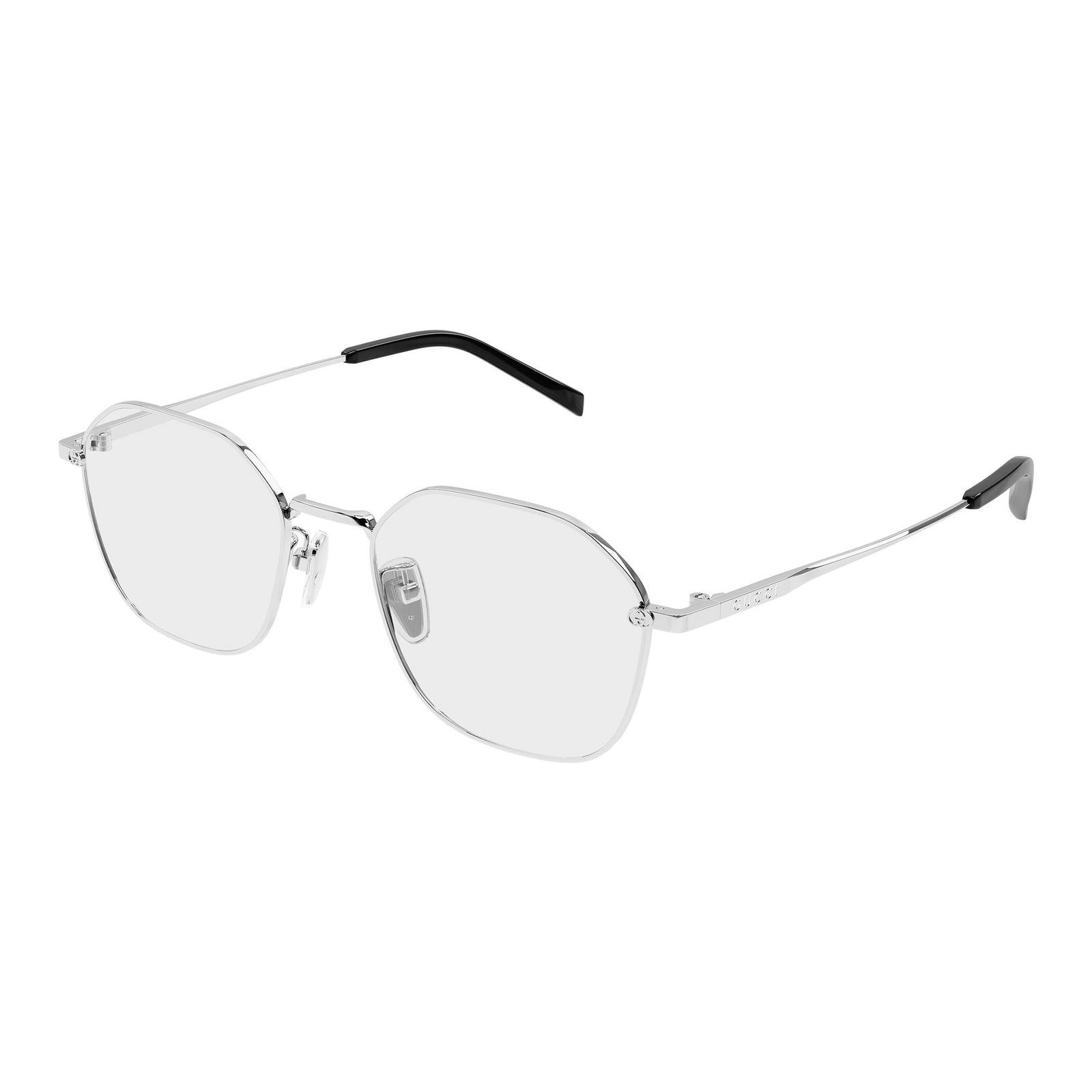 小物 GUCCI archive sunglasses GG clear frame Gucci Gg1956ok Silver Female Rectangle Optical Frames | Eyewear Index