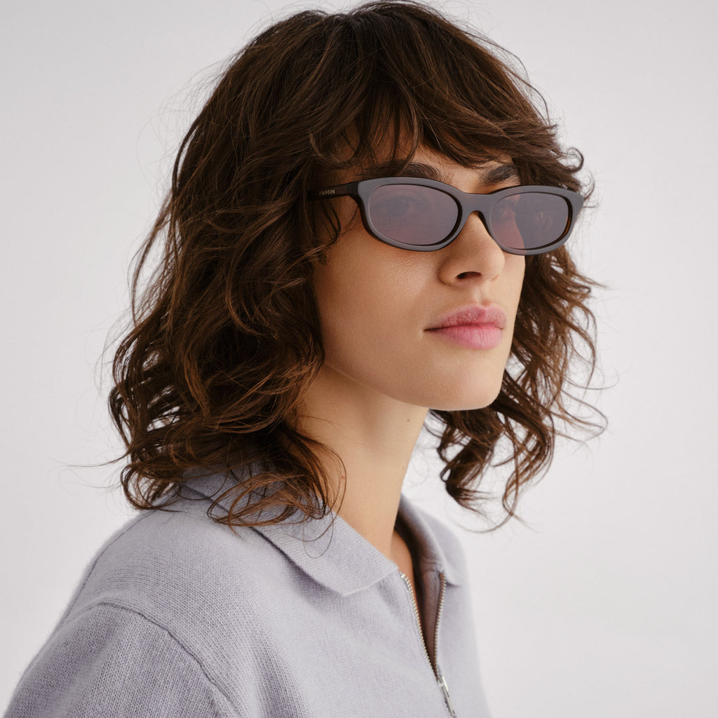 Oroton Finch Chocolate Female Cat-Eye Sunglasses | Eyewear Index