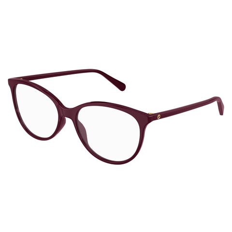 Gucci Gg0550o Burgundy Female Cat-Eye Optical Frames | Eyewear Index