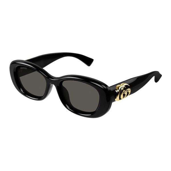 Gucci Gg1829sk Black Female Round Sunglasses | Eyewear Index