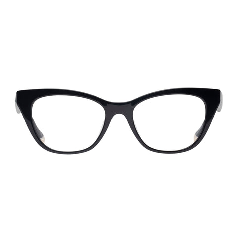 Le Specs Chimera Black Female Cat-Eye Optical Frames | Eyewear Index