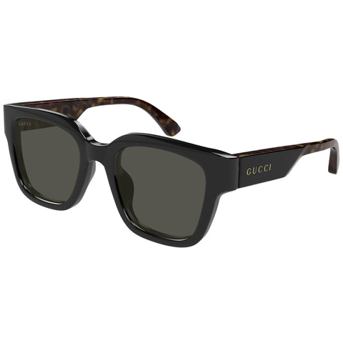 Gucci Gg1670sk Black Male Rectangle Sunglasses | Eyewear Index