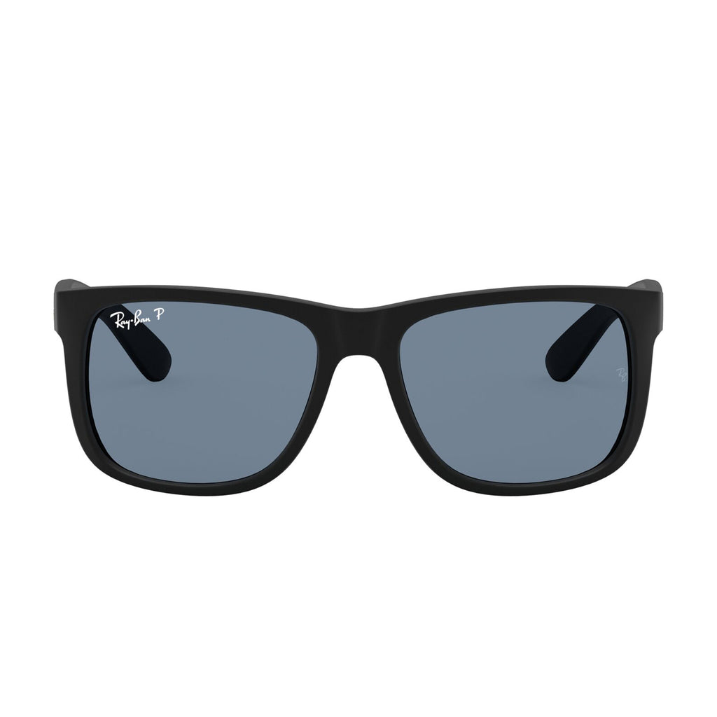 Ray-Ban 4165 Justin 6222v Rubber Black Male Square Sunglasses | Eyewear Index