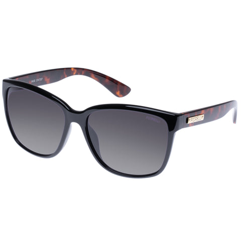 Fiorelli Inge Black Tort Female Cat-Eye Sunglasses | Eyewear Index