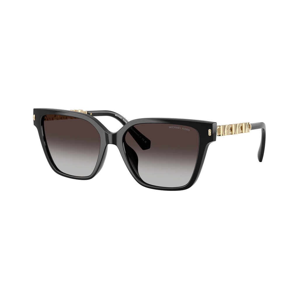 Michael Kors 2263u Piedmont 30058g Black Female Cat-Eye Sunglasses | Eyewear Index