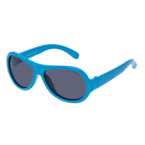 Cancer Council Lizard Flexi Toddler Pastel Blue Male Aviator Sunglasses | Eyewear Index