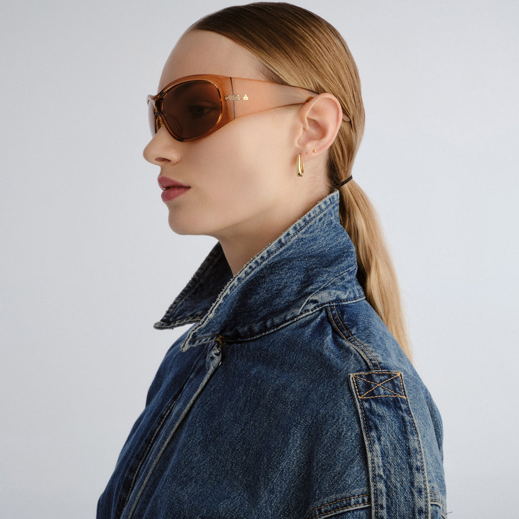 Aire Artemis Clay Uni-Sex Shield Sunglasses | Eyewear Index