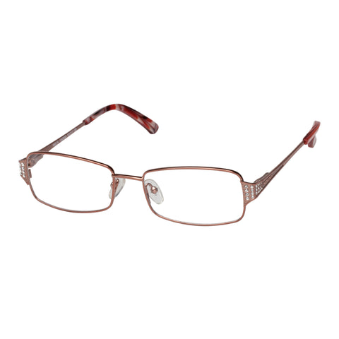 Oroton Melia Brown Female Rectangle Optical Frames | Eyewear Index