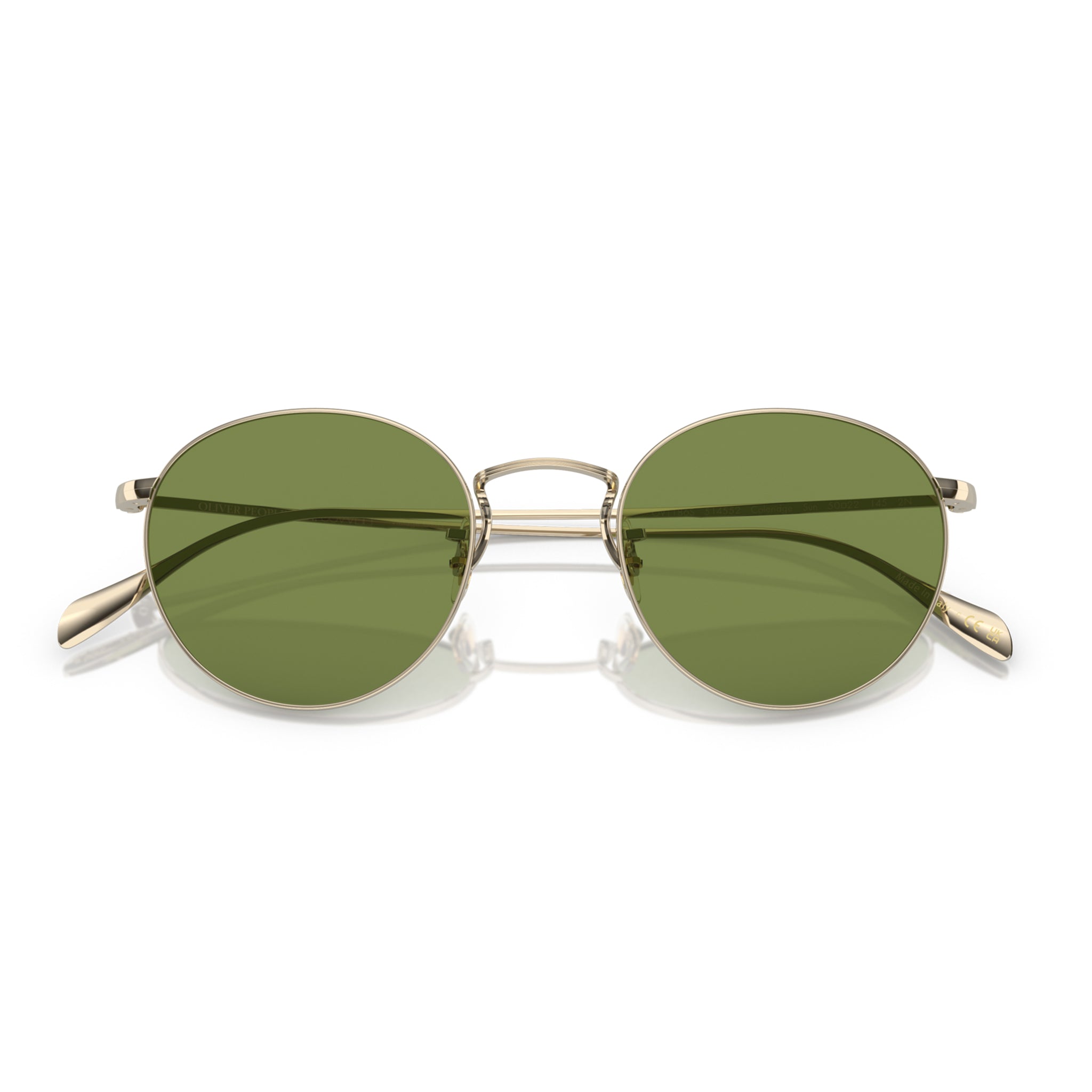 Oliver Peoples 1186s 514552 Coleridge Sun Gold Uni-Sex Unspecified Sunglasses | Eyewear Index