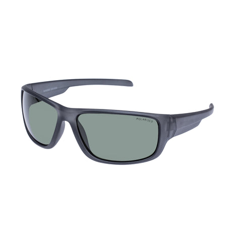 Cancer Council Dundee Matte Grey Male Wrap Sunglasses | Eyewear Index