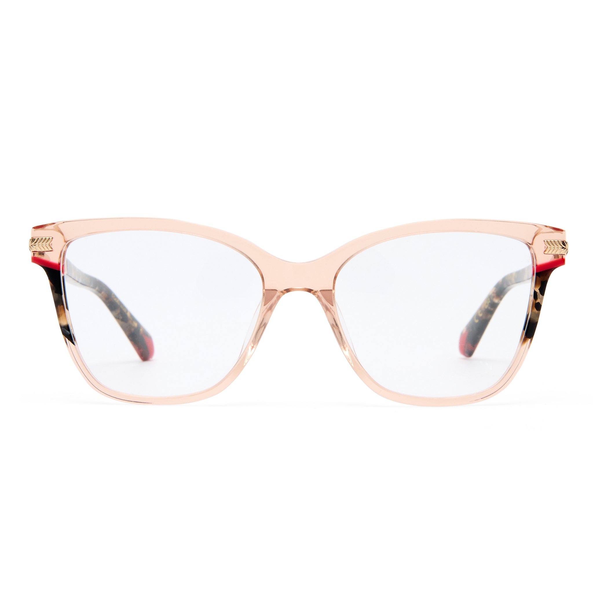 Camilla Silver Screen Tea Female Cat-Eye Optical Frames | Eyewear Index