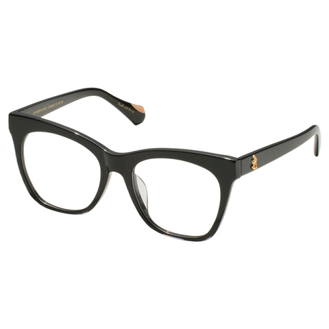 Camilla Summer In Italy Black Denim Female Cat-Eye Optical Frames | Eyewear Index