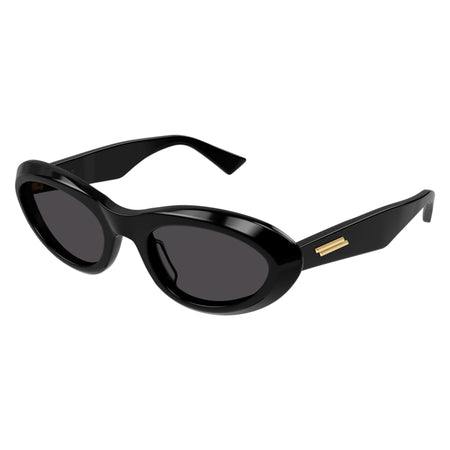 Bottega Veneta Women's Bv1191s Black Round Sunglasses | Eyewear Index