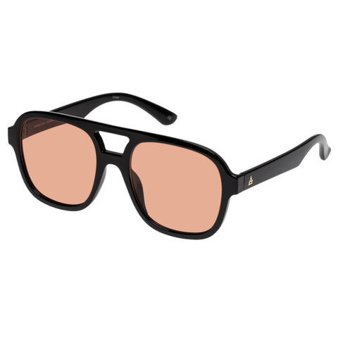 Aire Whirlpool Black Uni-Sex Aviator Sunglasses | Eyewear Index