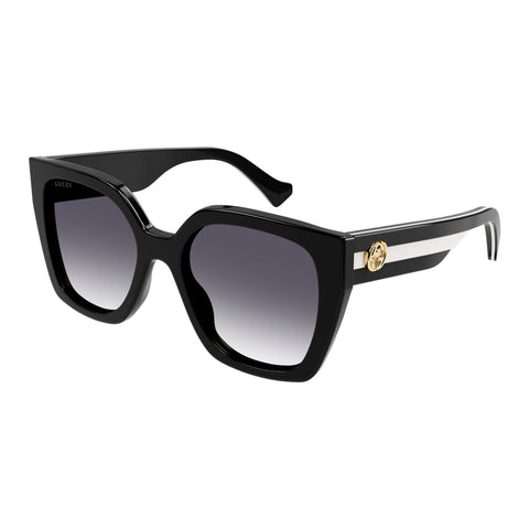 Gucci Gg1300s Black Female D-Frame Sunglasses | Eyewear Index