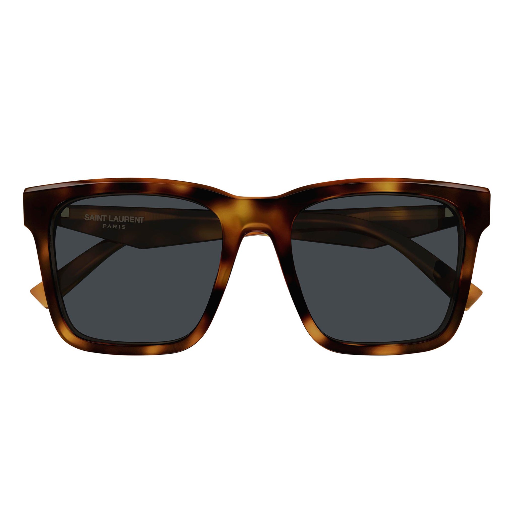 Saint Laurent Slm170 Havana Female Rectangle Sunglasses | Eyewear Index