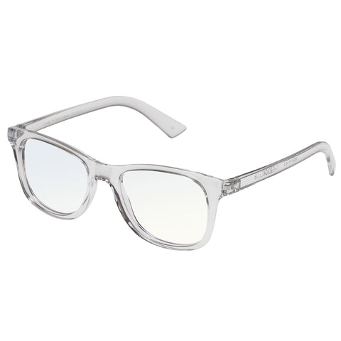 The Book Club Grime In Banishment Clear Uni-Sex D-Frame Readers | Eyewear Index