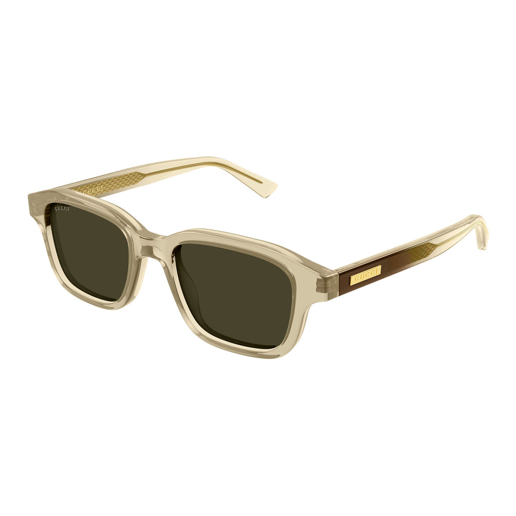 Gucci Gg2247s Beige Male Rectangle Sunglasses | Eyewear Index