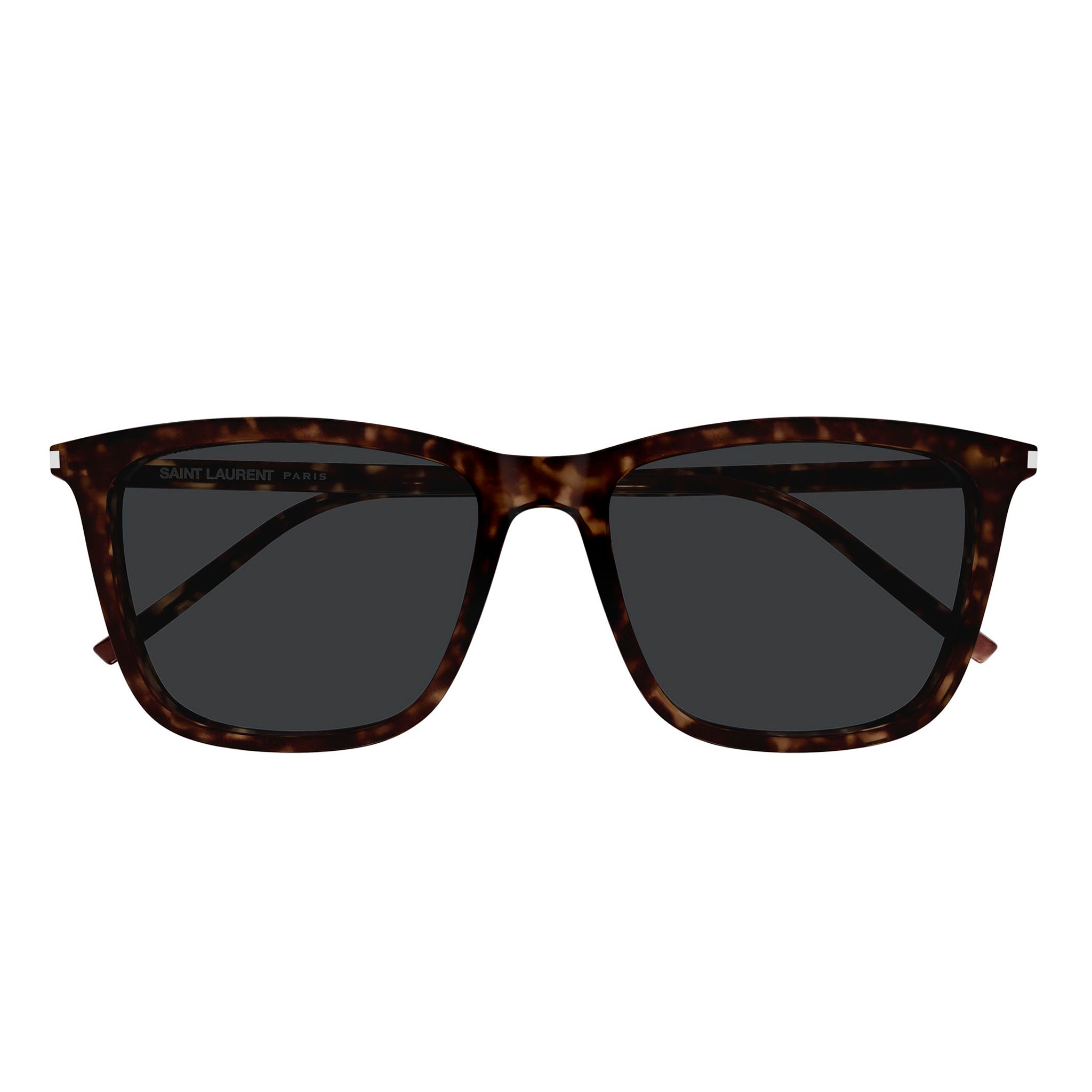 Saint Laurent Sl851 Havana Uni-Sex Rectangle Sunglasses | Eyewear Index