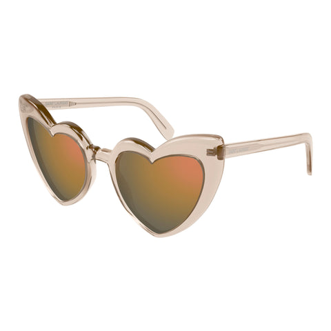 Saint Laurent Sl181loulou Nude Female Cat-Eye Sunglasses | Eyewear Index