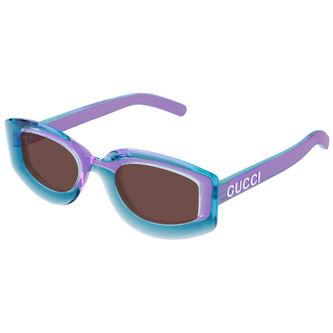 Gucci Gg1719s Violet Female Unspecified Sunglasses | Eyewear Index