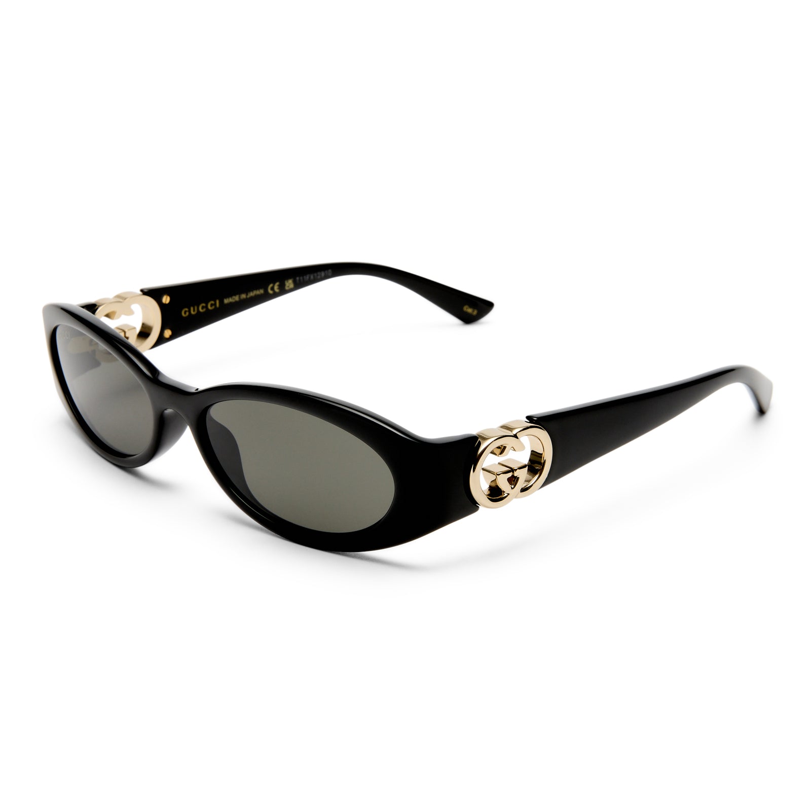 Gucci Gg1660s Black Female Round Sunglasses | Eyewear Index