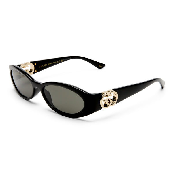 Gucci Gg1660s Black Female Round Sunglasses | Eyewear Index Gucci Gg1660s Black Female Round Sunglasses | Eyewear Index
