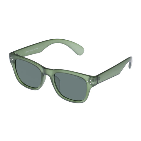 Cancer Council Noddy Youth Matte Khaki Uni-Sex D-Frame Sunglasses | Eyewear Index