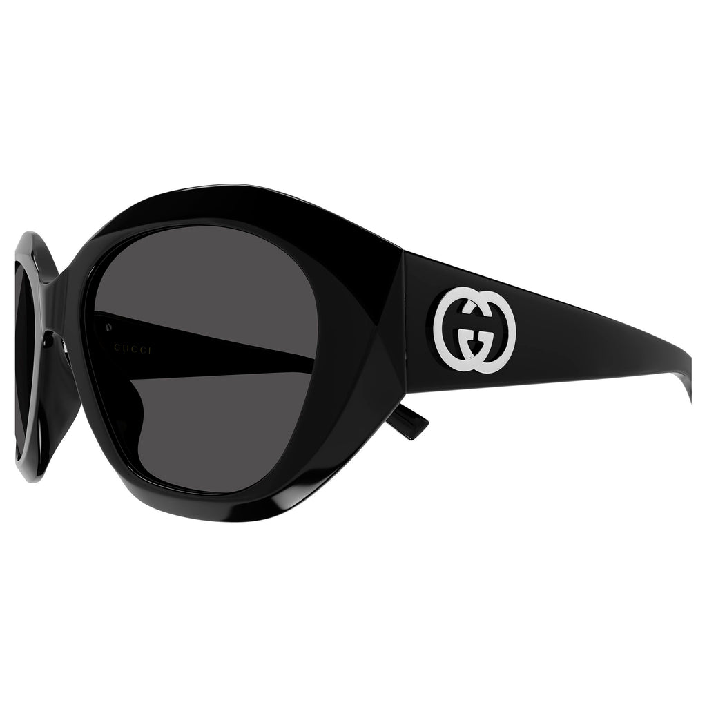 Gucci Gg2200s Black Female Cat-Eye Sunglasses | Eyewear Index