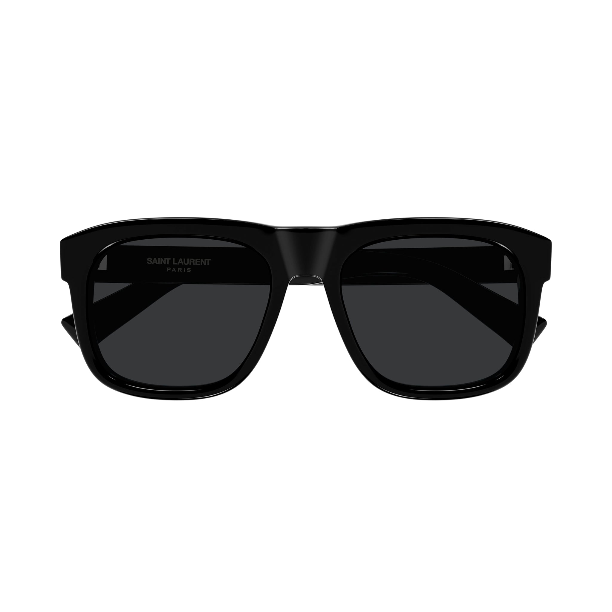 Saint Laurent Sl558 Black Male Rectangle Sunglasses | Eyewear Index
