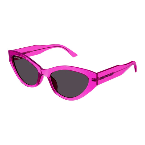 Balenciaga Bb0306s Fuchsia Female Cat-Eye Sunglasses | Eyewear Index