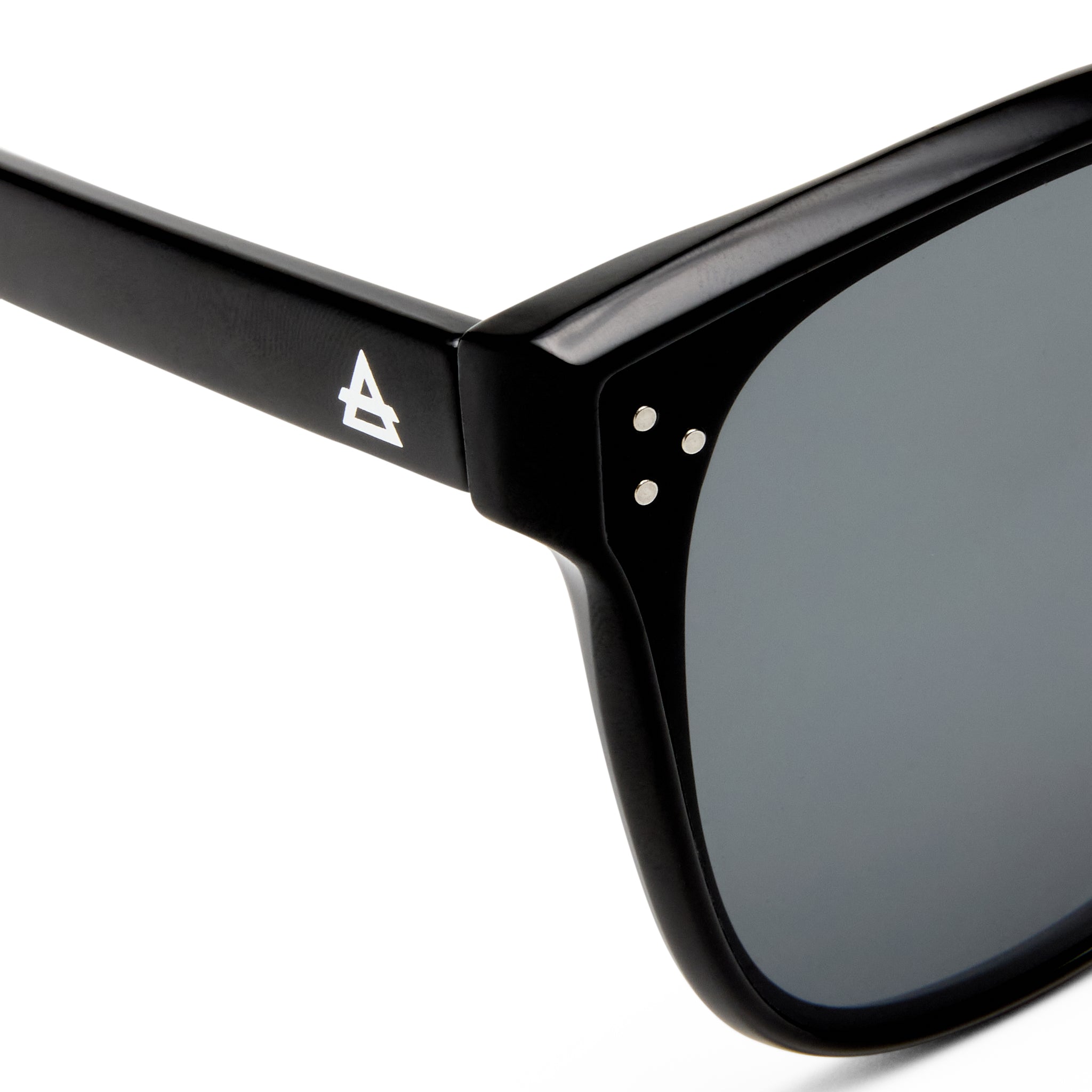 Aire Elementa Black Female Square Sunglasses | Eyewear Index