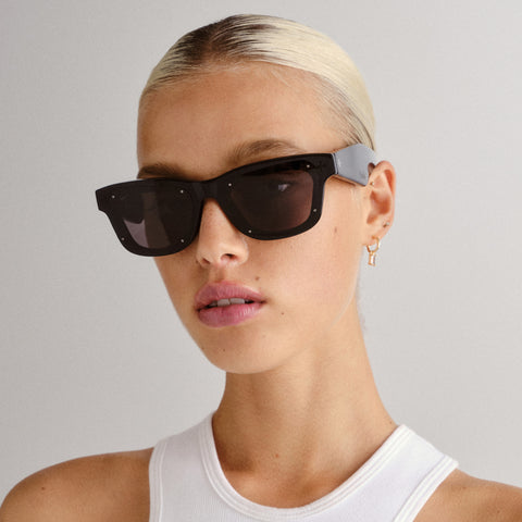 Ksubi Good$en Black Black Uni-Sex Cat-Eye Sunglasses | Eyewear Index